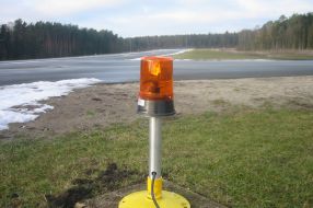 DeWiTec-Bielefeld-Airport Warning Lamp