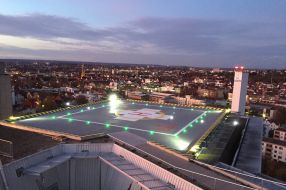 Hubschrauberlandeplatz Kreiskrankenhaus Reutlingen